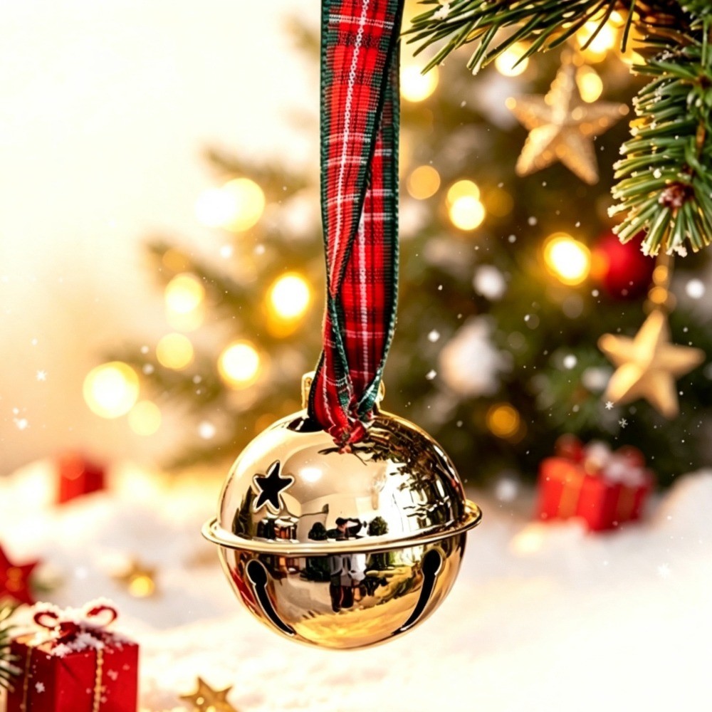 Home Improvement News - 3/5/10Pcs Christmas Decoration Hanging Bells for