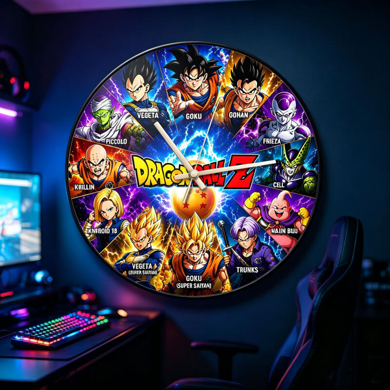 Home Improvement Tv Show - Dragon Ball Z Anime Round Wall
