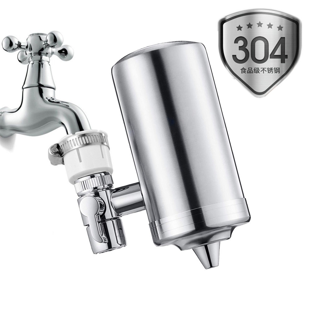 Home Improvement K&B Construction - Faucet Water Filter 304 Stainless Steel