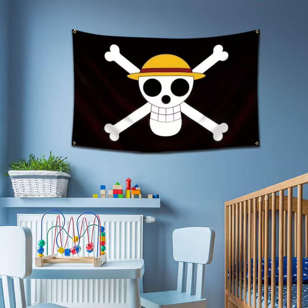 Home Improvement Tv Show - One Piece 90x150cm Pirate Skull Flag