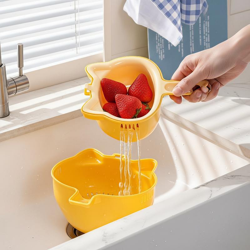2-IN-1 BPA Free Vegetable Frui - Sink Drain Strainer review and price