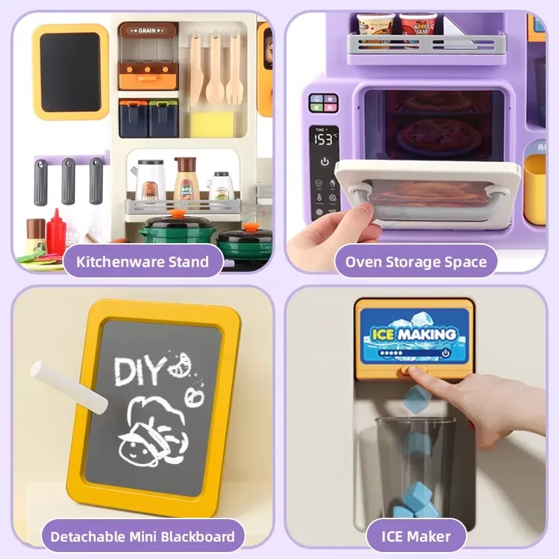 90cm Large Pretend Play Kitche - Home Improvement K&B Construction review and price