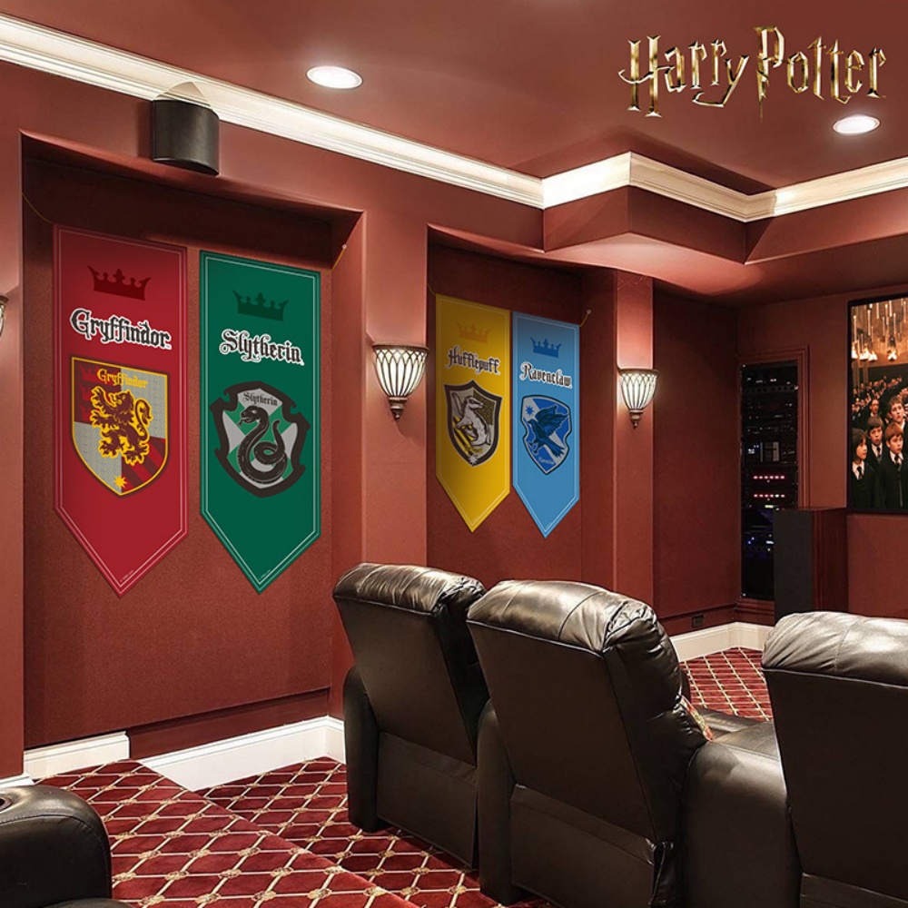 Harry Potter Banner Flag Wall  - Home Improvement Tv Show review and price