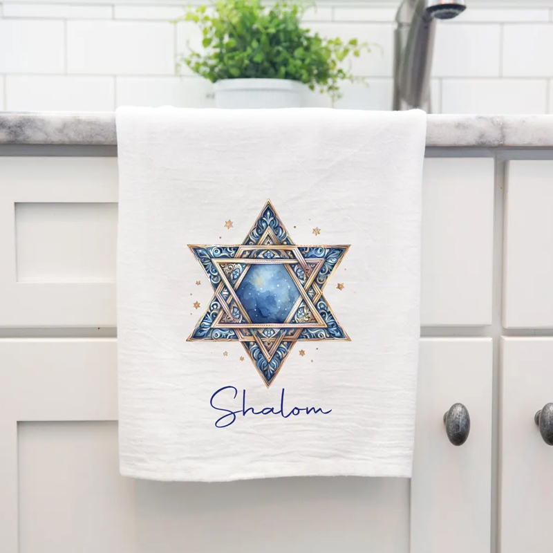 Hanukkah Kitchen Towel: Star o - Home Improvement News review and price
