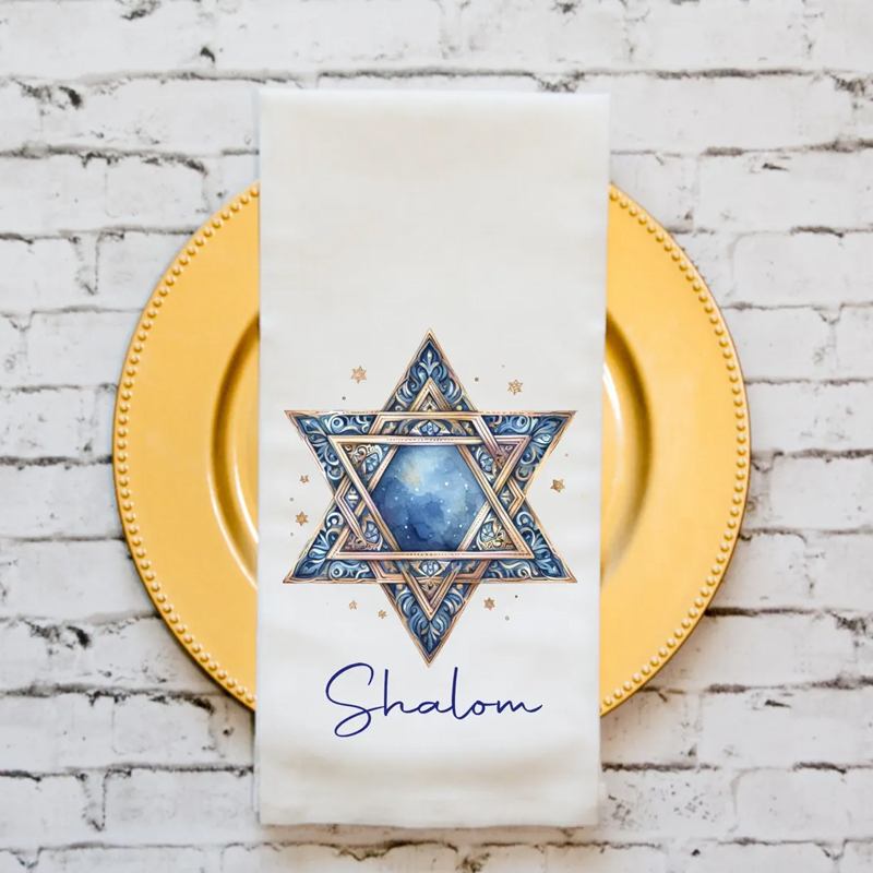Hanukkah Kitchen Towel: Star o - Home Improvement News review and price