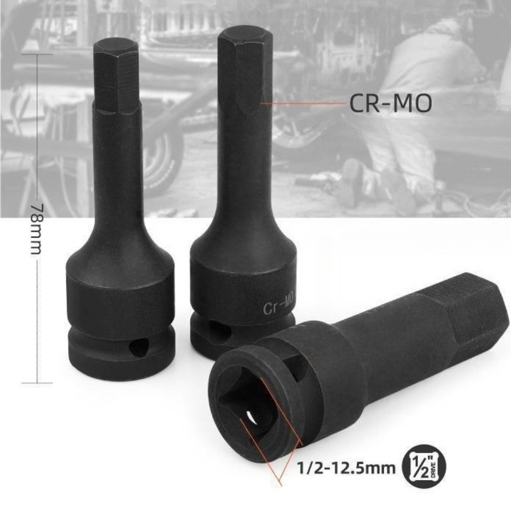 1/2 Inch Impact Hex Bit Socket - Home Improvement Tools review and price