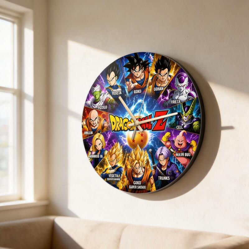Dragon Ball Z Anime Round Wall - Home Improvement Tv Show review and price