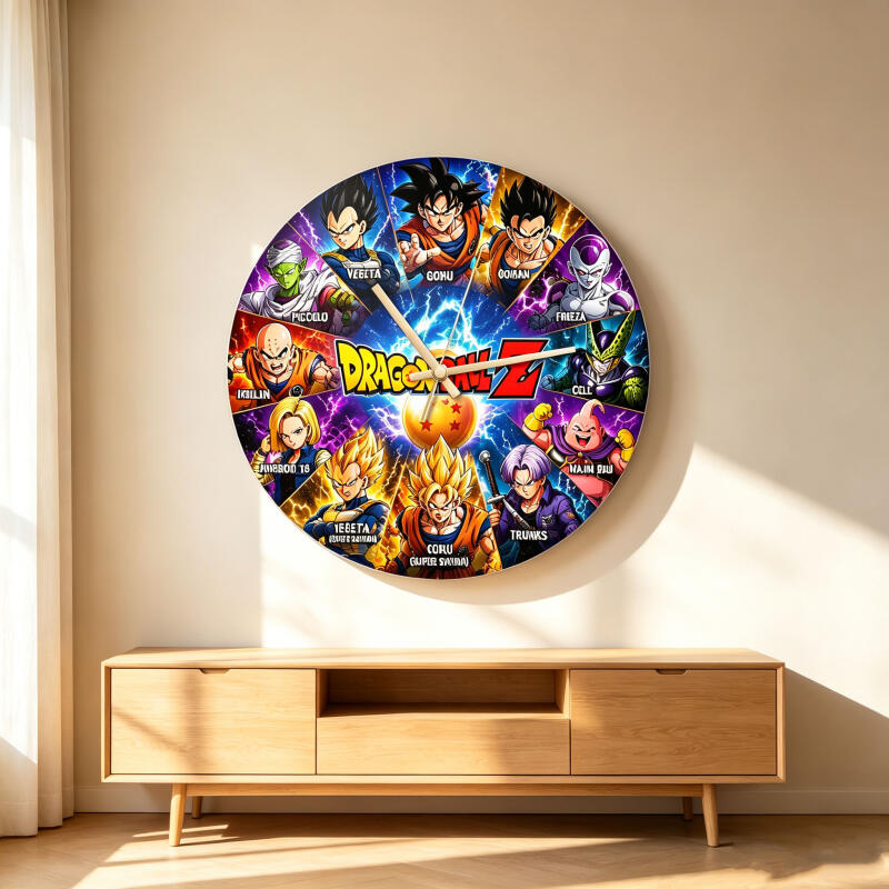 Dragon Ball Z Anime Round Wall - Home Improvement Tv Show review and price