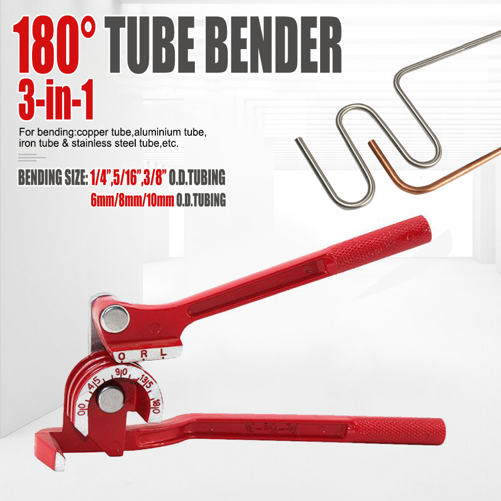 3-in-1 Pipe Bender Tool,90-180 - Home Improvement Youtube review and price