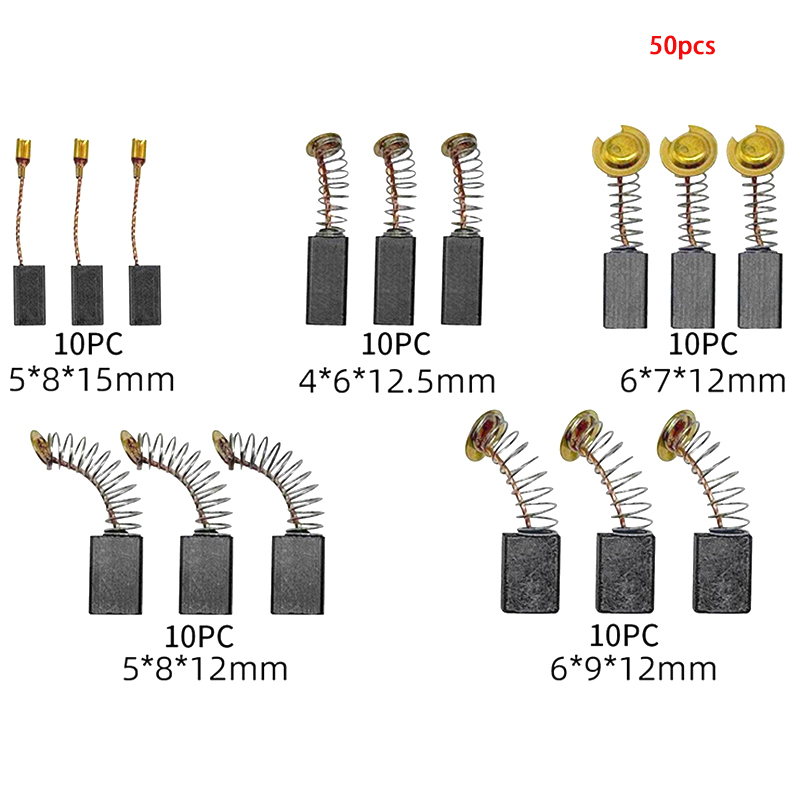 50pcs Carbon Brush Replacement - Home Improvement Tools review and price