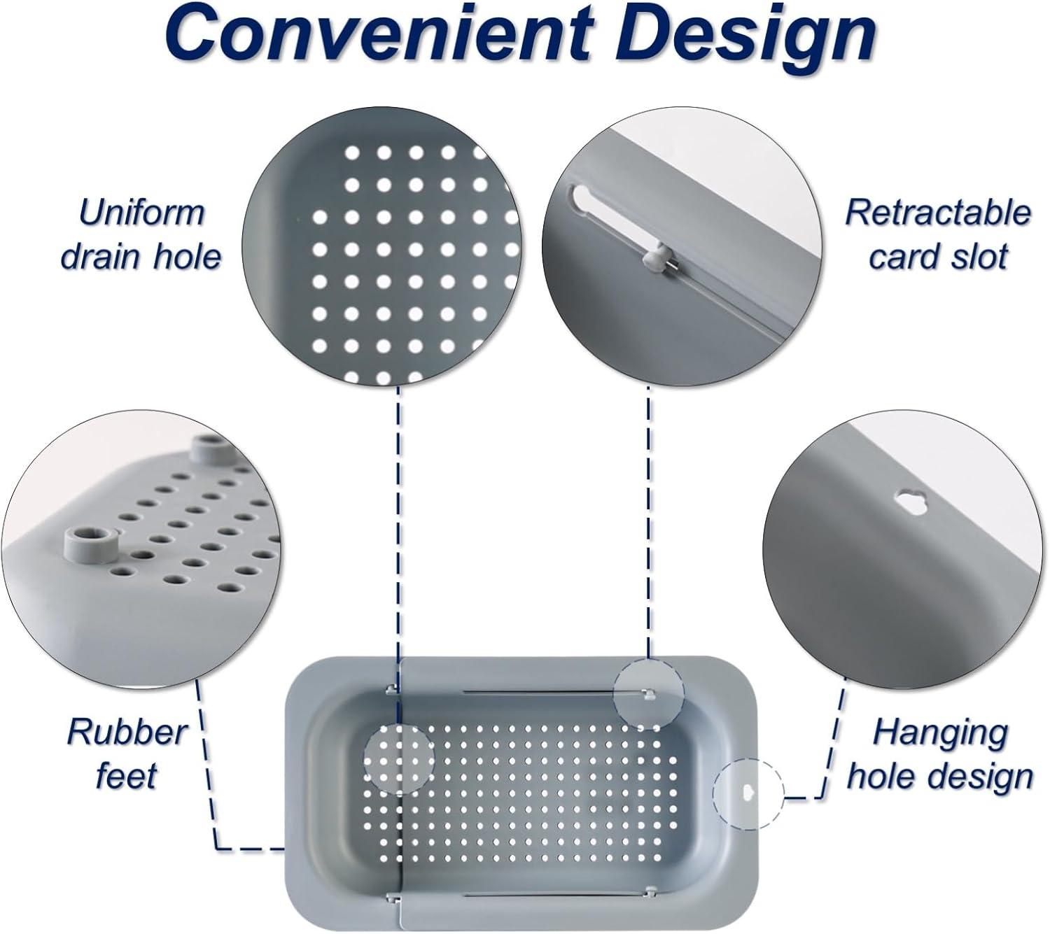 UFORU Collapsible Drain Basket - Sink Drain Strainer review and price