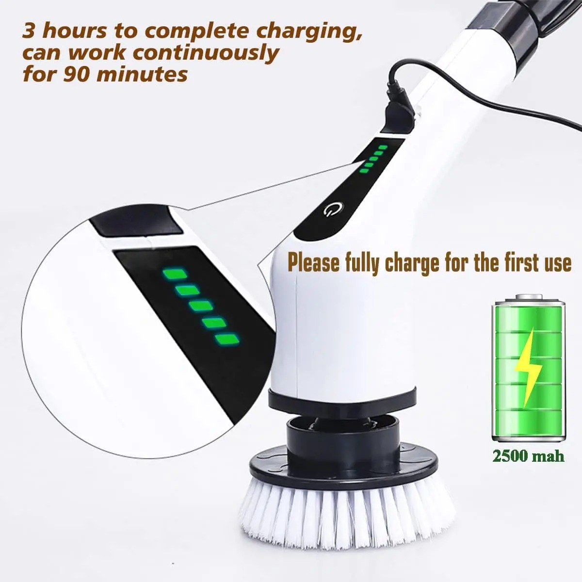 Powerful Cordless Electric Spi - Home Improvement K&B Construction review and price