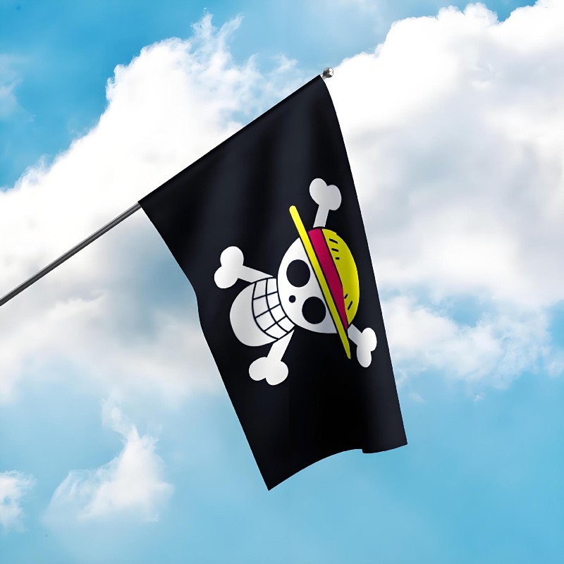 One Piece 90x150cm Pirate Skul - Home Improvement Tv Show review and price