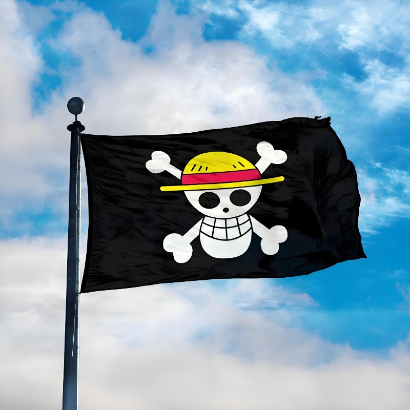 One Piece 90x150cm Pirate Skul - Home Improvement Tv Show review and price